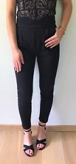 Classy V-Pants Black