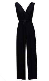 Chloe Pliss&eacute; Jumpsuit Black