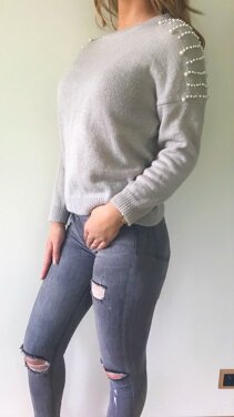 Pearl Sweater Grey