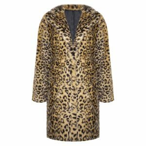 Leopard Faux Fur Jacket