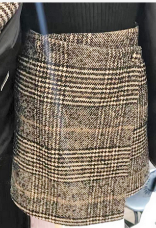 NHS Blazer Skirt Set Grey
