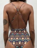 Boho Aztec Swimsuit