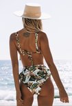 Flower Ruffle Bikini Mint