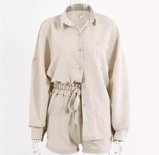 Kiki Two Piece Set Beige