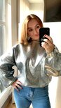 Metallic Sweater - Silver