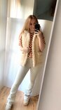 Teddy Vest Beige