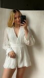 Boho Playsuit- White