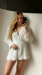 Boho Playsuit- White