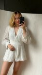 Boho Playsuit- White