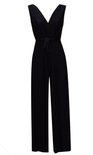 Chloe Plissé Jumpsuit Black