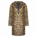 Leopard Faux Fur Jacket