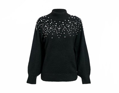 NHS Crystal Sweater Black