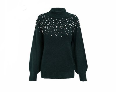 NHS Crystal Sweater Green