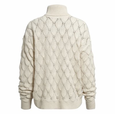 NHS Col Sweater White