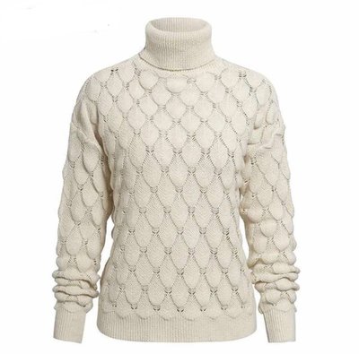 NHS Col Sweater White