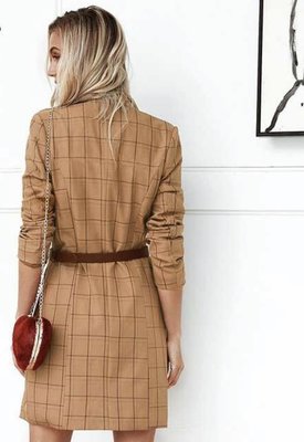 NHS Square Blazer Dress