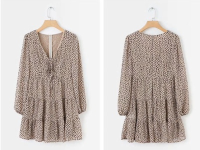 NHS Ruffle Leo Dress