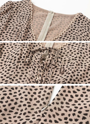NHS Ruffle Leo Dress