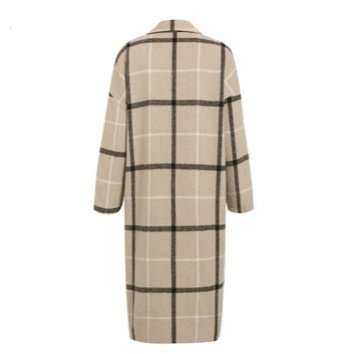 Square Coat Beige