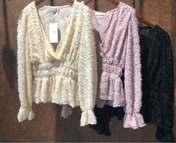 Lace Blouse Black