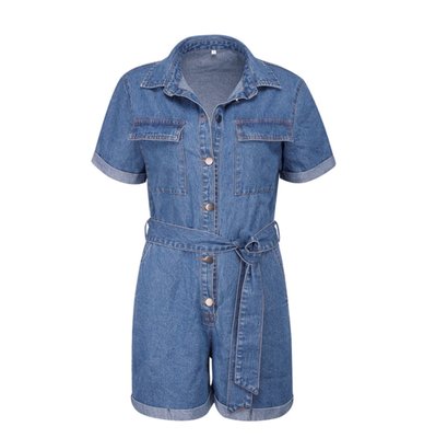 Jeans Jumpsuit Blue