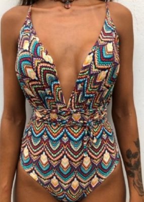Boho Aztec Swimsuit