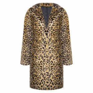 Leopard Faux Fur Jacket