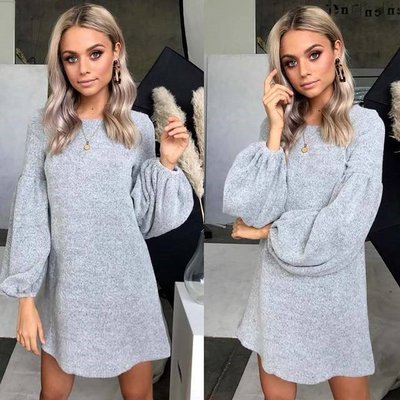 Grey NHS Sweater Dress