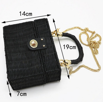 Rotan Bag Black