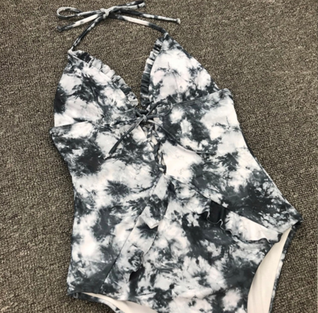 Batik Swimsuit White