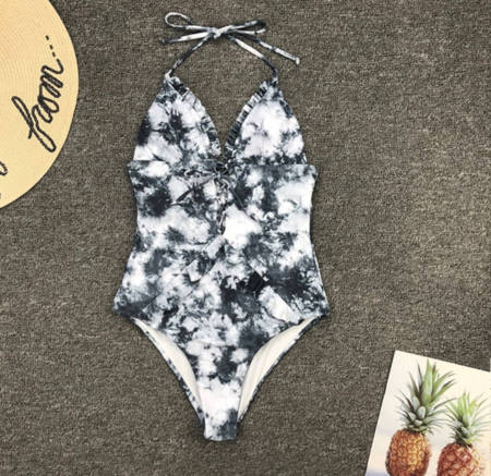 Batik Swimsuit White