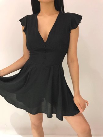 Mira Playsuit Black