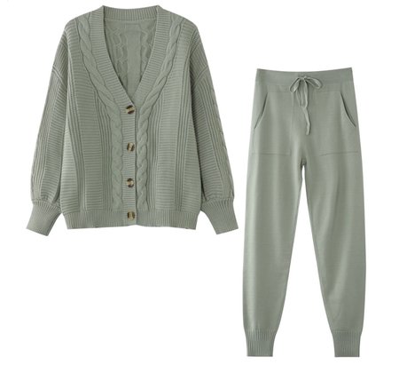 Nancy Set Light Green