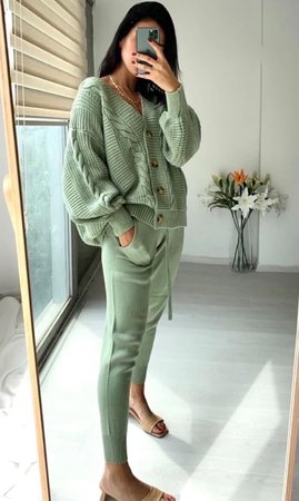 Nancy Set Light Green