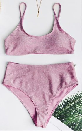 Glitter Bikini Pink