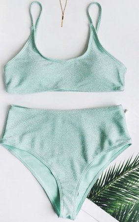 Glitter Bikini Mint