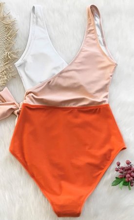 Multi Colour Bathing Suit