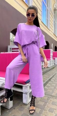 Two Piece Set Lila
