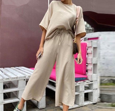 Two Piece Set Beige