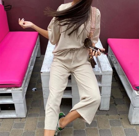Two Piece Set Beige