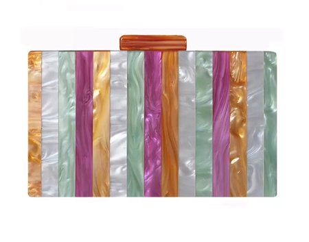 Tropicana Acrylic Clutch