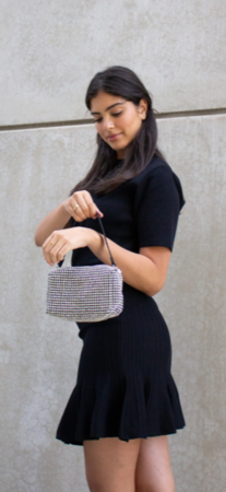 Diamond Bag Silver