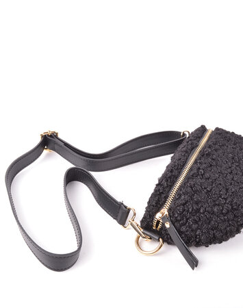 Teddy Bum Bag Mini Black