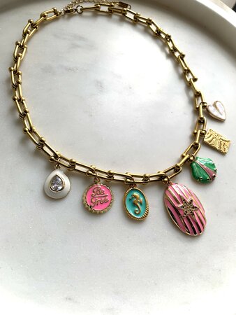 Take to me to Bali Necklace - Gold