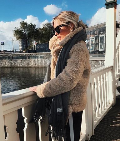 Teddy Coat Beige