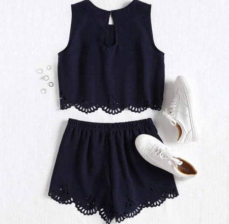 NHS Dark Blue Two Piece Set