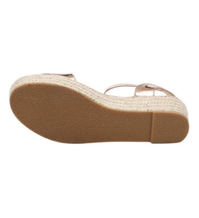 NHS Plateau Sandal Rose Gold