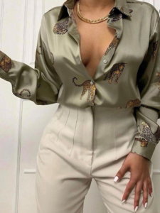 Leopard Blouse 