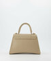 Cara Leather Bag Beige