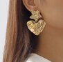 Star & Heart Earrings Gold